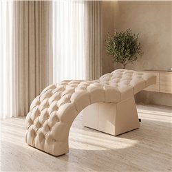 Lettino estetico Lashia beige ergonomico - NeoBeauty