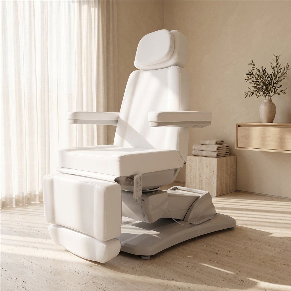 Camilla Estética Eléctrica Aries White 4 motores