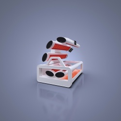 megaSun R11 Air appareil professionnel à lumière rouge et infrarouge pour visage et corps
