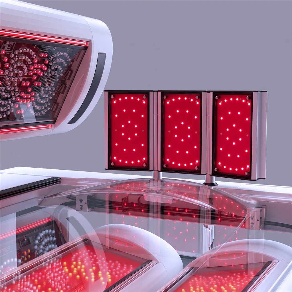 megaSun R11 Air equipo profesional de luz roja e infrarroja para rostro y cuerpo