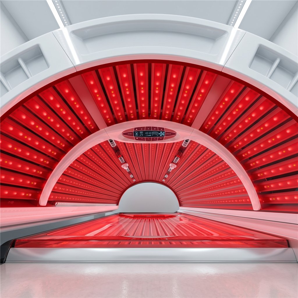 megaSun A6R equipo profesional de luz roja e infrarroja LED sin UV