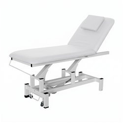 Vital white electric massage table