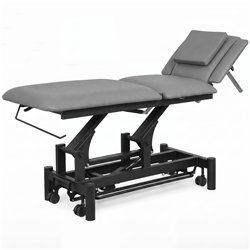 Camilla de fisioterapia ENERGY BLACK con base negra