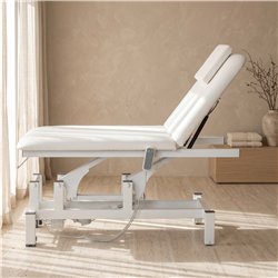Vital white electric massage table