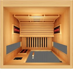 France Sauna Apollon Quartz Infrarotsauna für 1 Person