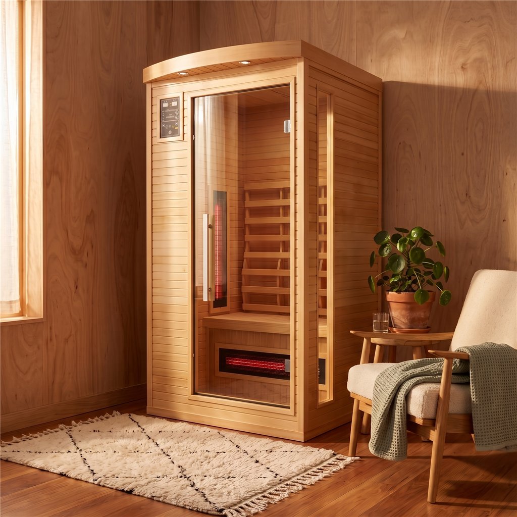 Sauna de infravermelhos France Sauna Apollon Quartz 1 pessoa