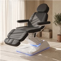 Lettino estetico elettrico Weelko Wapp Oasis con riscaldamento nero