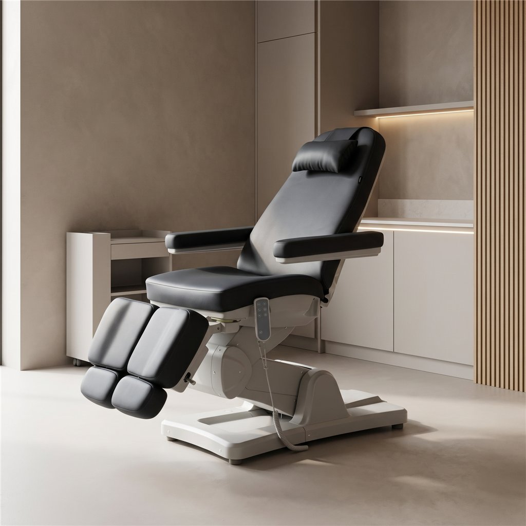 Professioneller Podologiestuhl Cubo+ mit 3 Motoren