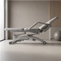 Elektrische Massageliege DDUUEETT COBAL mit Armlehnen White