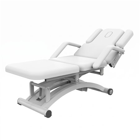 Maca elétrica de massagem DDUUEETT COBAL com apoios para braços White