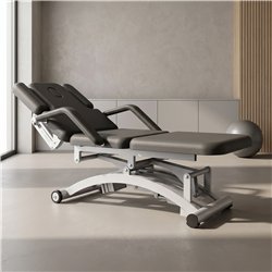 DDUUEETT COBAL electric massage table with armrests Black