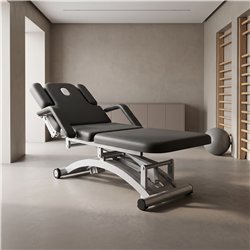 Elektrische Massageliege DDUUEETT COBAL mit Armlehnen Black