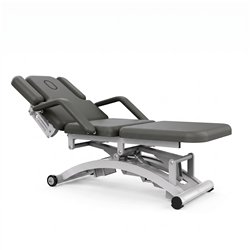 DDUUEETT COBAL electric massage table with armrests Black