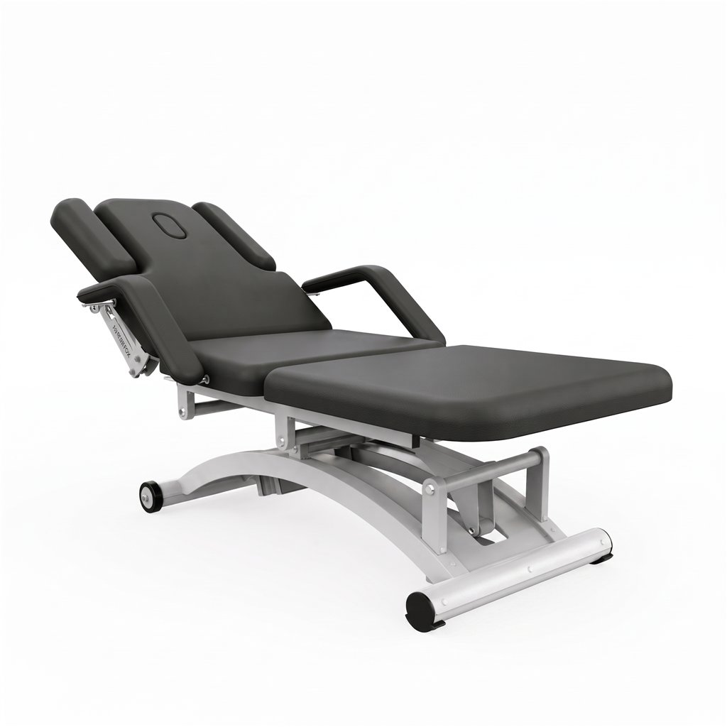 Elektrische Massageliege DDUUEETT COBAL mit Armlehnen Black