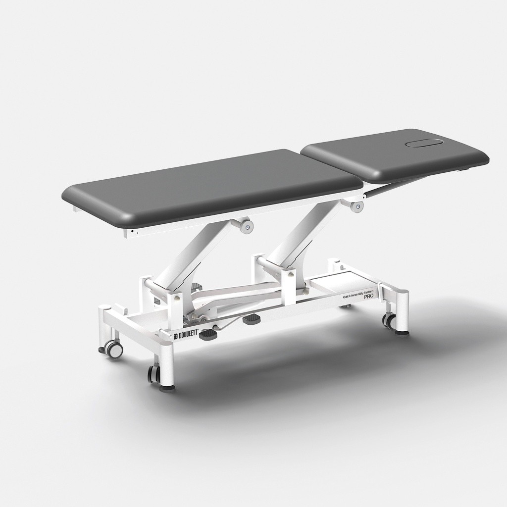 Lettino idraulico per fisioterapia DDUUEETT PRO 200 a 2 sezioni