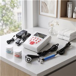 Globus RF Clinic Pro — Radiofrequência estética 470 kHz a 2 MHz, 40 programas — Globus