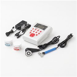 Globus RF Clinic Pro — Radiofrequência estética 470 kHz a 2 MHz, 40 programas — Globus