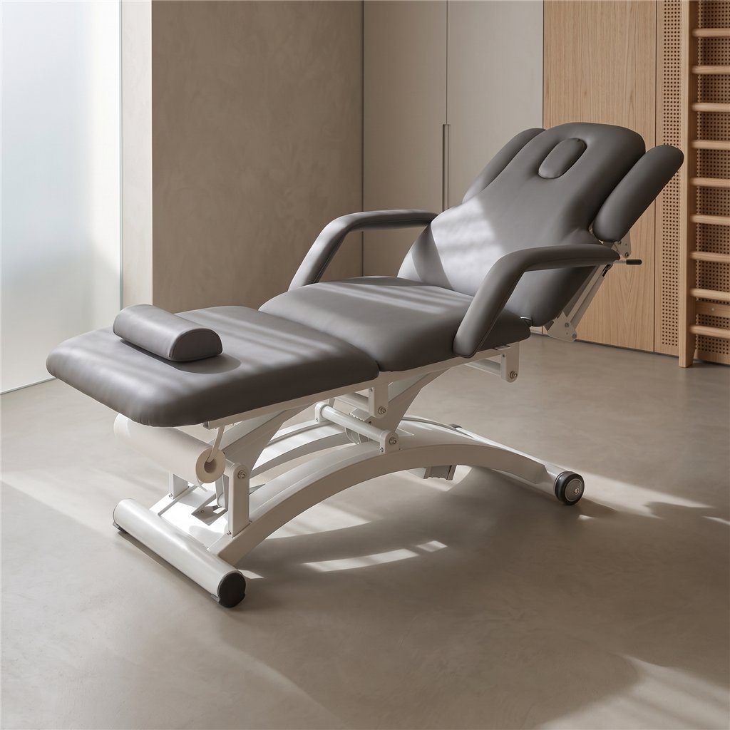 Marquesa elétrica de fisioterapia 3 motores Sphen Black Weelko