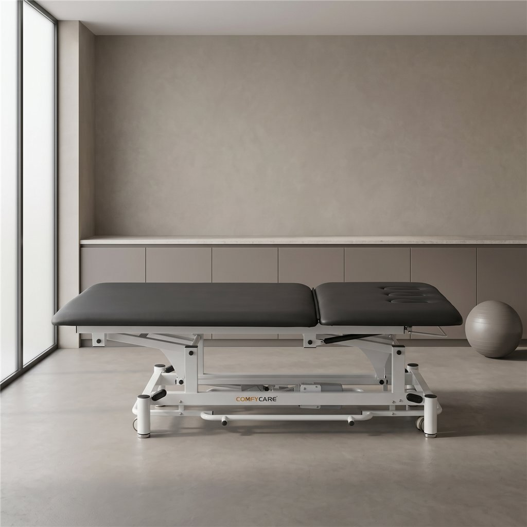 Camilla Eléctrica Bobath con Altura Ajustable y Respaldo Inclinable - Equipo Médico Certificado