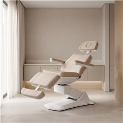 Lettino elettrico estetico Weelko Maxi Smart Beige con riscaldamento