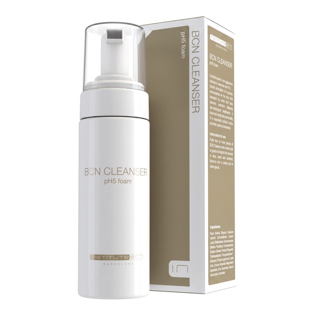 BCN Pre & Post Cleanser 150ml: Espuma limpiadora pH5 para pieles sensibles