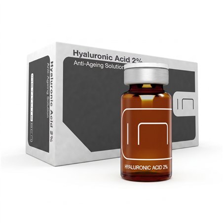 Ampolas Ácido Hialurônico 2% 5x3ml - Institute BCN - Princípios ativos