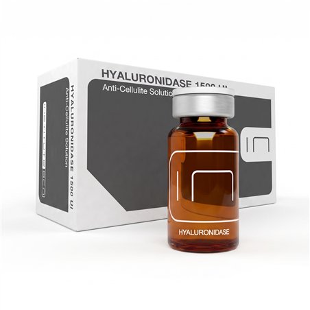 Hialuronidase 1500 UI Anticelulítica 5 ampolas x 2ml - Institute BCN - Princípios ativos