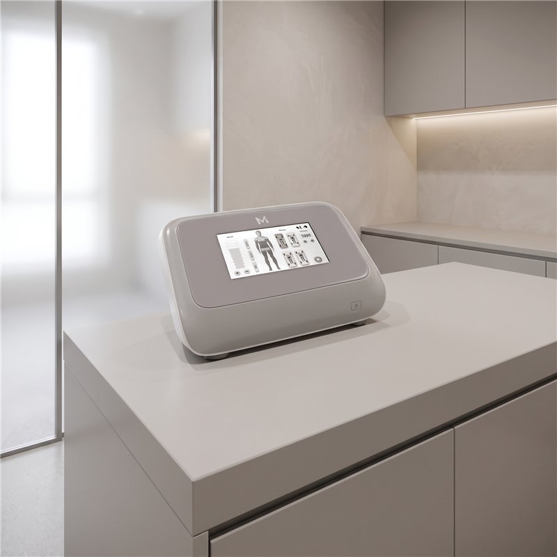 GALE Beauty Mirplay unit installed on a work surface