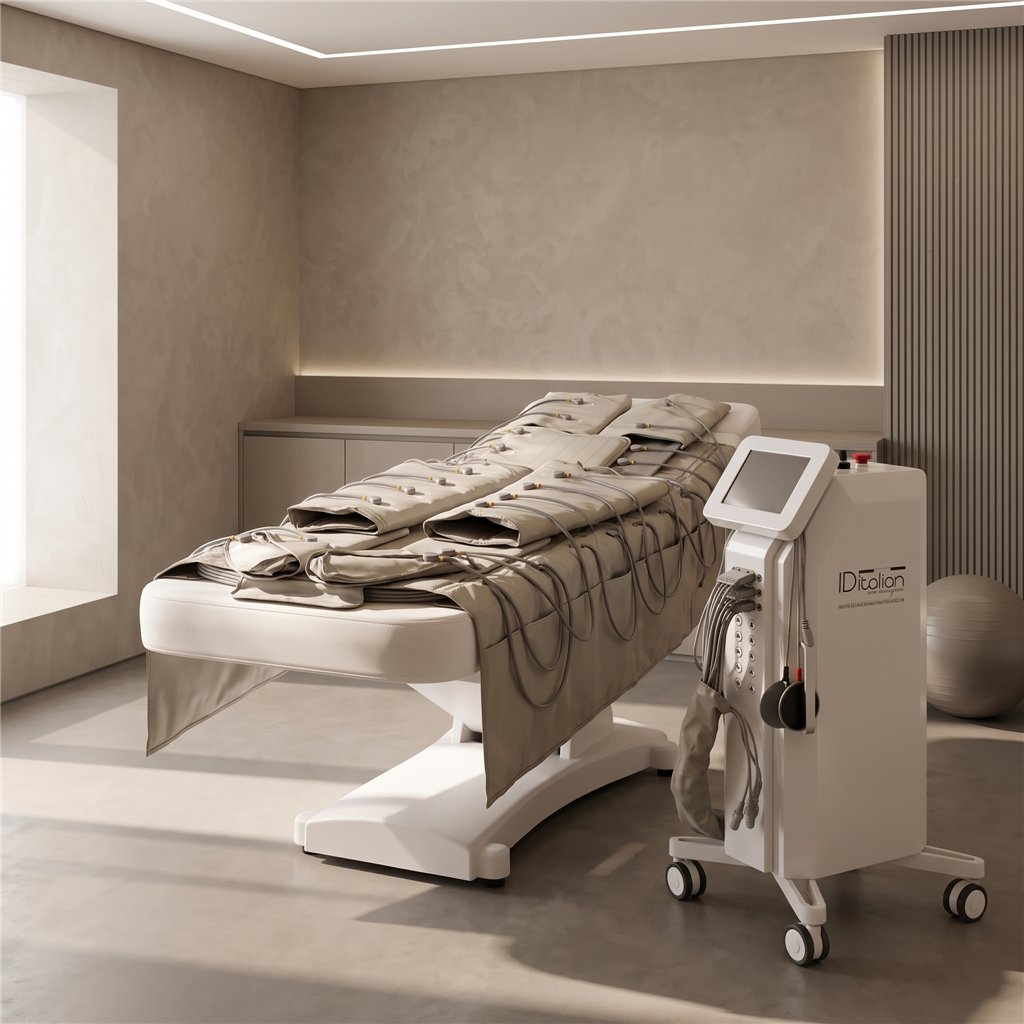 Presoterapia Digital 3 en 1 Premium i-Medstetic con Pantalla Táctil