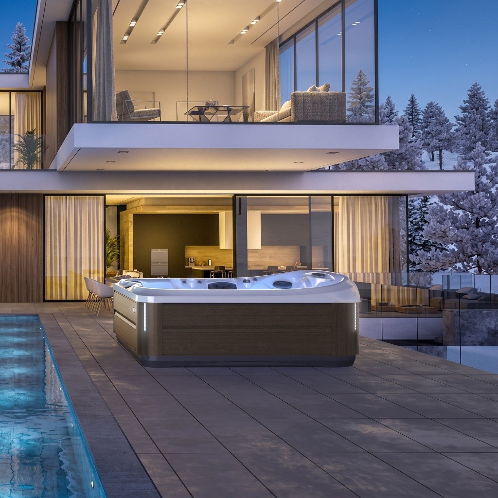 Jacuzzi J495 Luxury Spa with Customizable Hydrotherapy