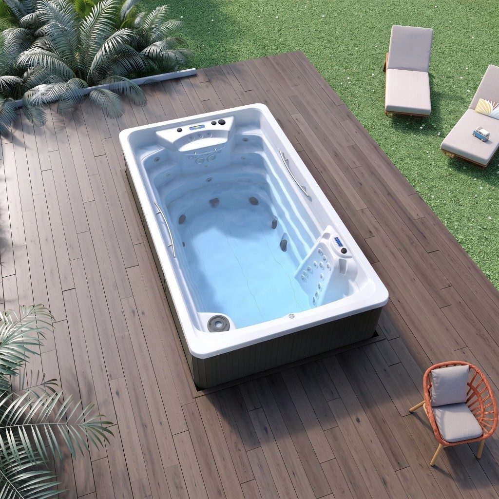 Jacuzzi Swimspa Compact Pool - Piscine et Hydromassage Familial