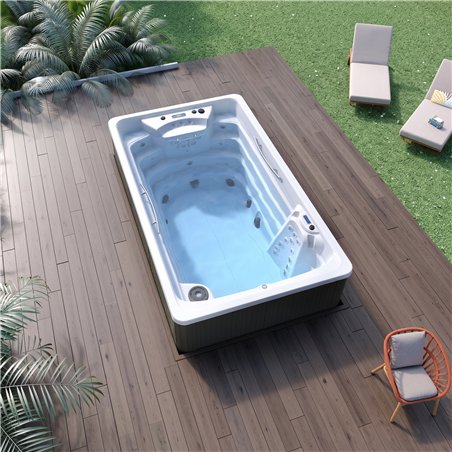Jacuzzi Pool Swimspa Compact: piscina y hidromasaje para toda la familia