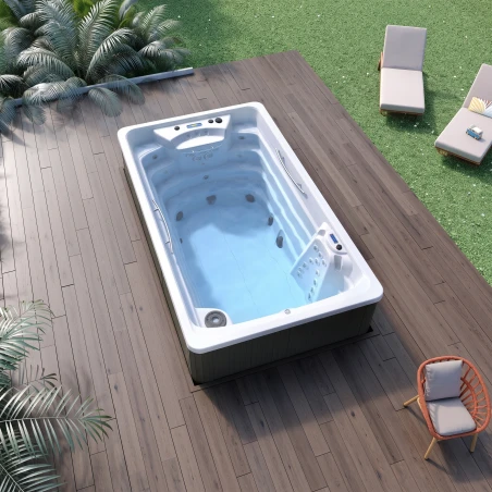 Jacuzzi Pool Swimspa Compact: piscina y hidromasaje para toda la familia