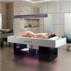 Spa-Liege AQUA mit Dampffunktion, Chromotherapie und Musiktherapie