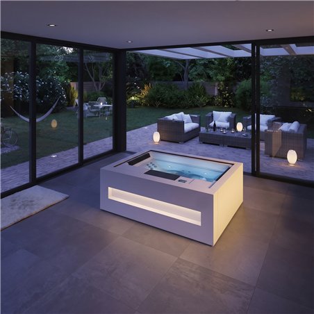 Jacuzzi Home Spa de Hidromasaje con LED y Wifi