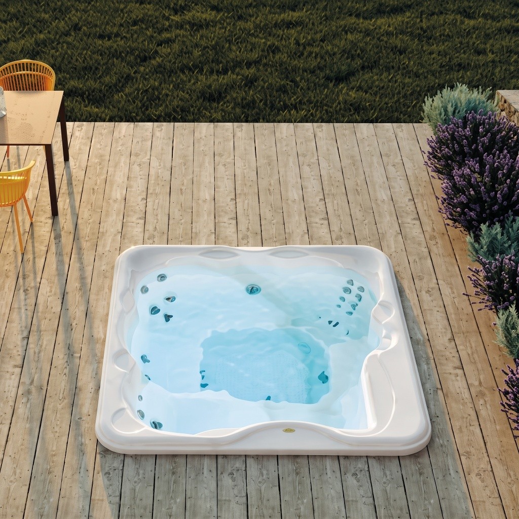 Jacuzzi Lodge+ L Outdoor Spa für Garten und Terrasse