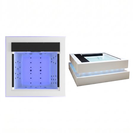 Jacuzzi Cube Spa für 4 Personen mit ECO SPA System und LED-Beleuchtung