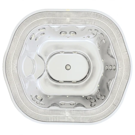 Jacuzzi Sienna Pro, spa con filtración de arena y asientos ergonómicos