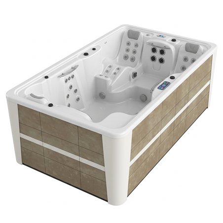 Jacuzzi Fitness Hidromasaje con Corriente y LED