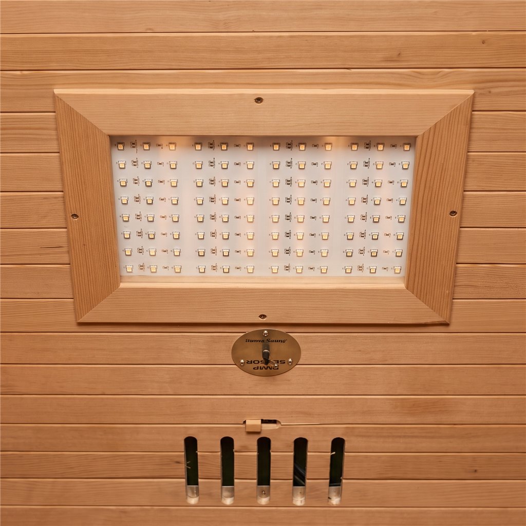 Sauna de infrarrojos MOON 4 plazas negra