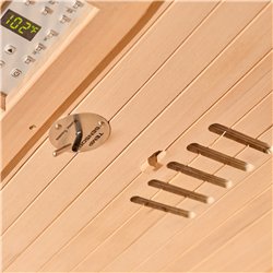 Sauna de infravermelhos MOON 4 lugares preta