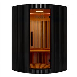 Sauna infrarouge MOON 4 places noire