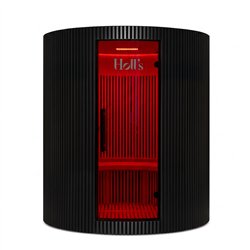 MOON 4-seat black infrared sauna