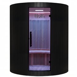 Sauna de infrarrojos MOON 4 plazas negra