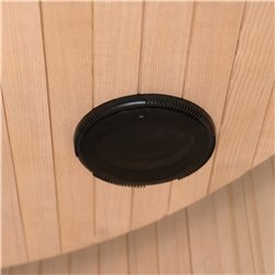 Sauna de infravermelhos MOON 2 lugares cor madeira