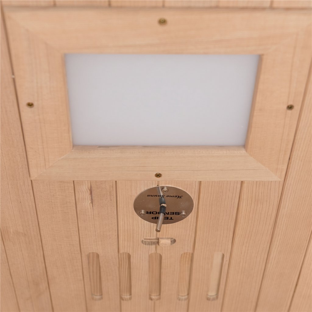 Sauna de infravermelhos MOON 2 lugares cor madeira
