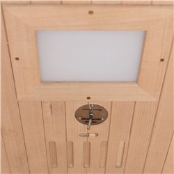 Sauna infrarouge MOON 2 places finition bois