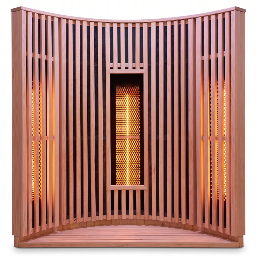 Sauna de infrarrojos Moon 1 plaza negra