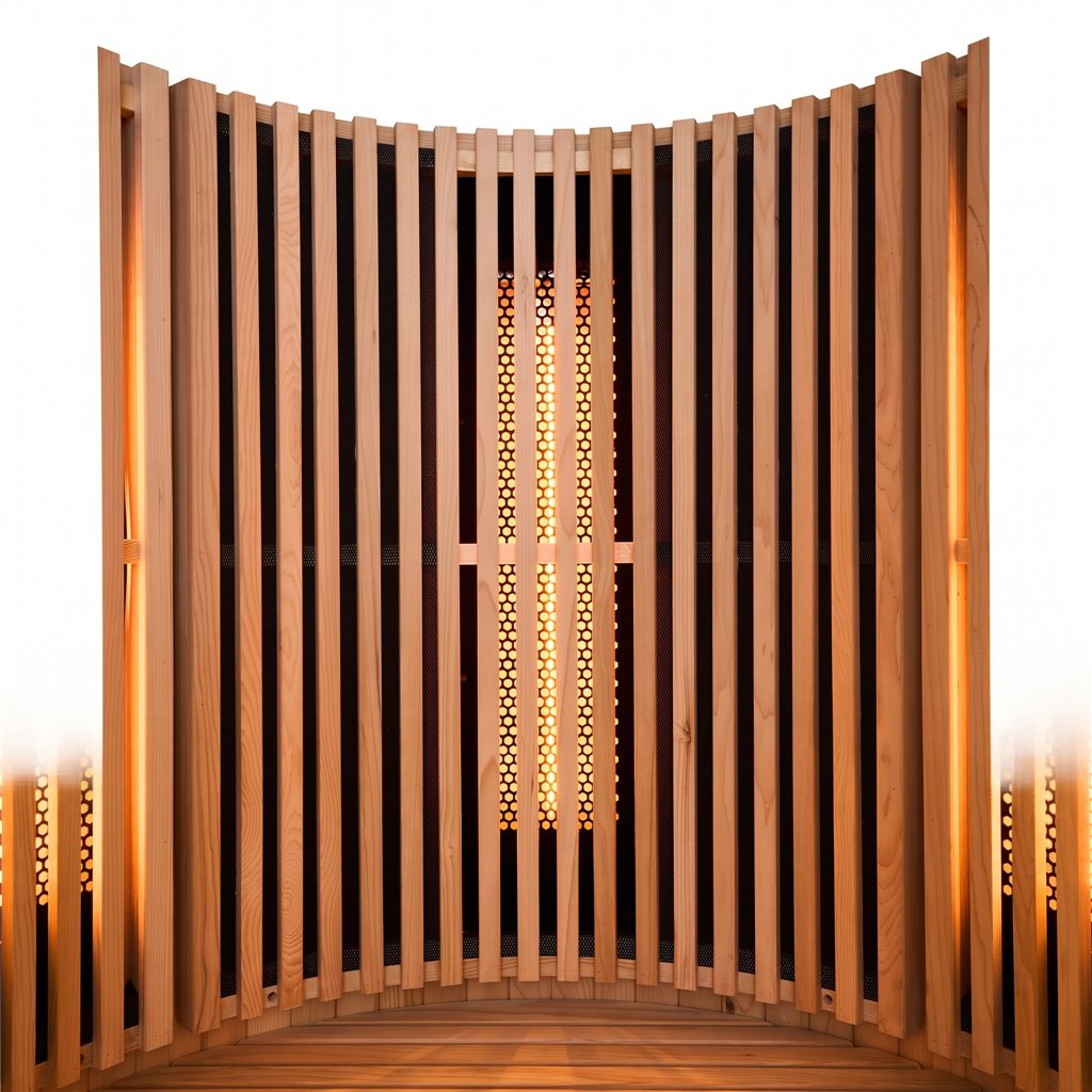 Sauna de infrarrojos Moon 1 plaza negra
