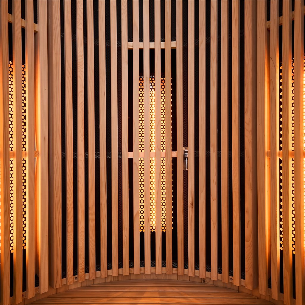 Sauna de infravermelhos Moon 1 lugar preta
